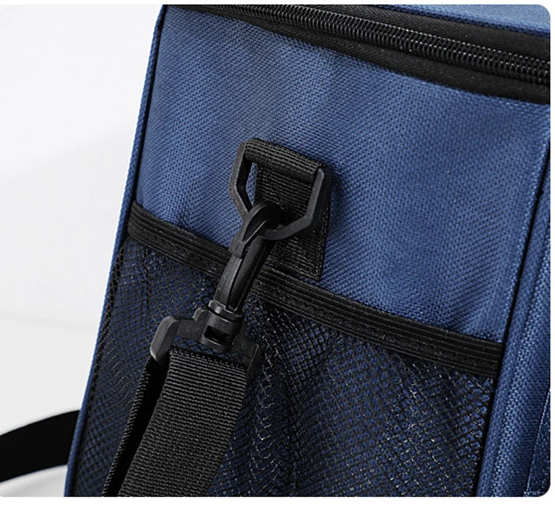 Oxford Cloth Thickened Bento Bag Large Capacity Portable Insulation Bag Outdoor Picnic Bag Student Lunch Bag