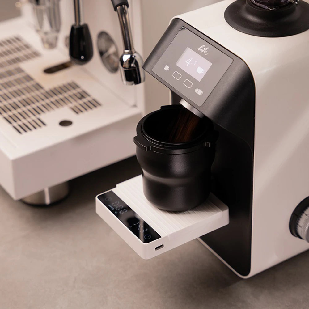 Italian Mini Espresso Coffee Electronic Scale Portable Special Hand-brewed Coffee Bean Scale Barista Timing Weighing Device