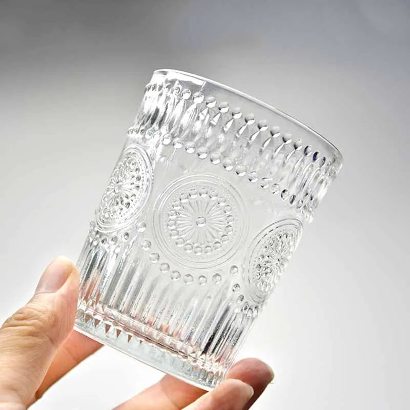 Retro High-Value Drinking Cup, Breakfast Milk Cup,  Cold Extraction, Coffee Cup, Relief