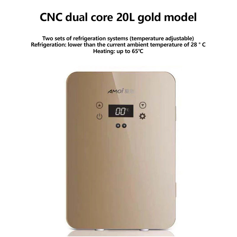 Household 20L Refrigerator Geladeira Freezer Small Refrigeration Fridge Kitchen Refrigerator Home Freezer nevera frigobar