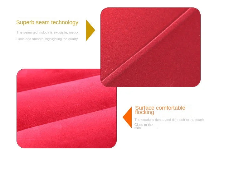 Leisure Inflatable Sofa Thickened Plush Lazy Sofa, S-Shaped Portable Inflatable Sofa Lounge Chair, Leisure and Comfortable Type