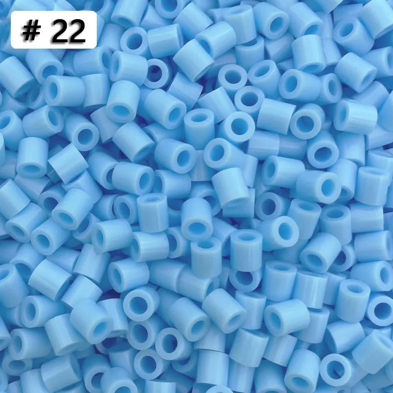 5MM 1000PCs Pixel Puzzle Iron Beads for kids Perler Hama Beads Diy High Quality Handmade Gift toy Fuse Beads