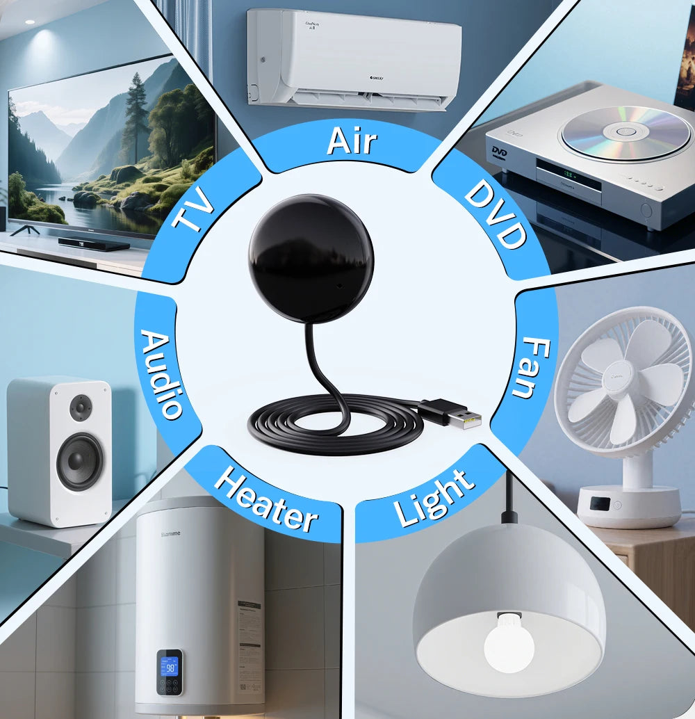 Tuya WiFi IR Remote For Smart Home Automation Remote Control Universal Infrared Device Work with Alexa Google Home Smart Life