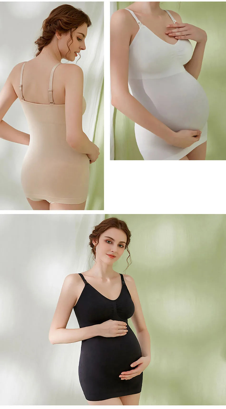 Maternity Breastfeeding Bra Tank Tops Women Comfortable Pressure Reducing Adjustable Shoulder Straps Anti Sagging Pregnant Bra