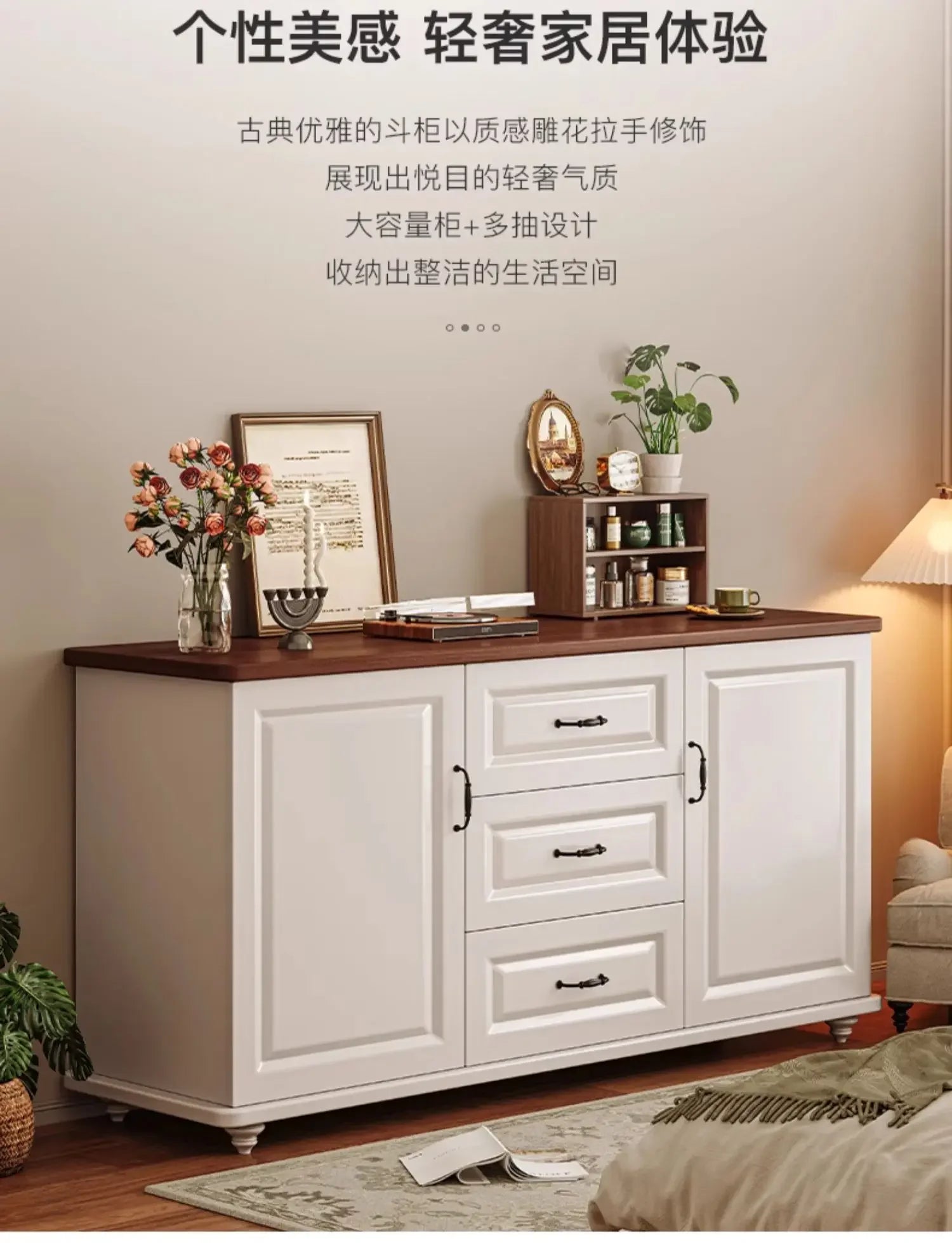 Drawer Organize Living Room Cabinets Storage Vintage Display Classic Living Room Cabinets Nordic Modern Vitrina Home Furniture