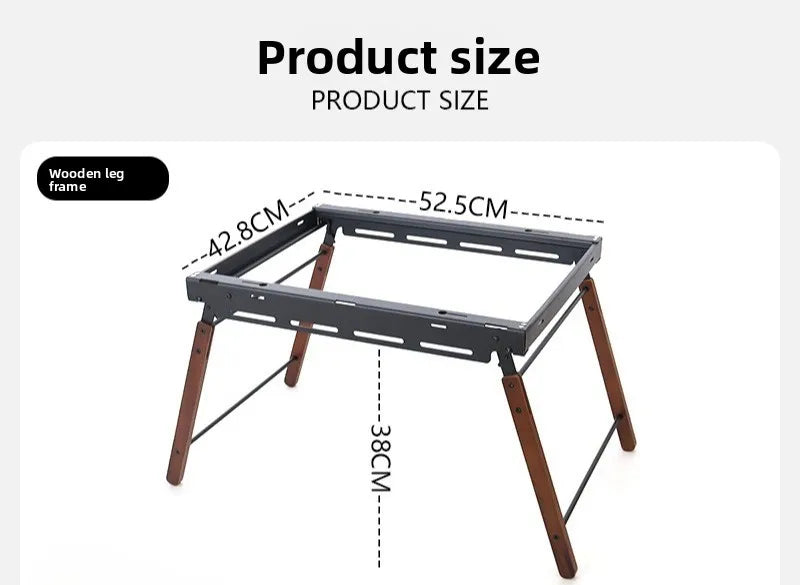 Camping Table Igt 2 Unit Table Outdoor Folding IGT Table  Tactical Picnic BBQ Cookware Portable Lightweight Camp Desk for Hiking
