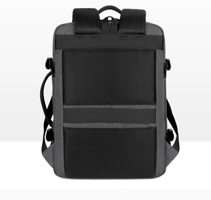 Travel Backpack Men Business Backpack School Expandable USB Bag Large Capacity Laptop Waterproof Fashion Backpack