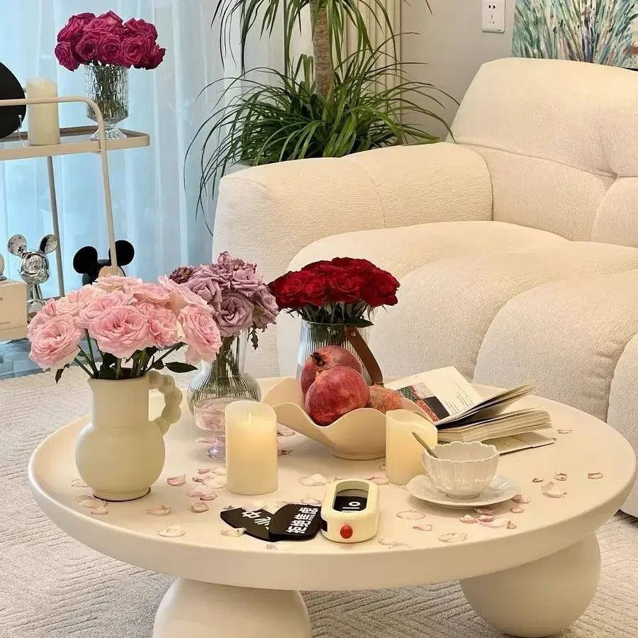 Coffee Tables Entryway Lounge Round Living Room Outdoor Sofa Side Table Makeup Entryways Mesa Auxiliar Salon Home Furnitures