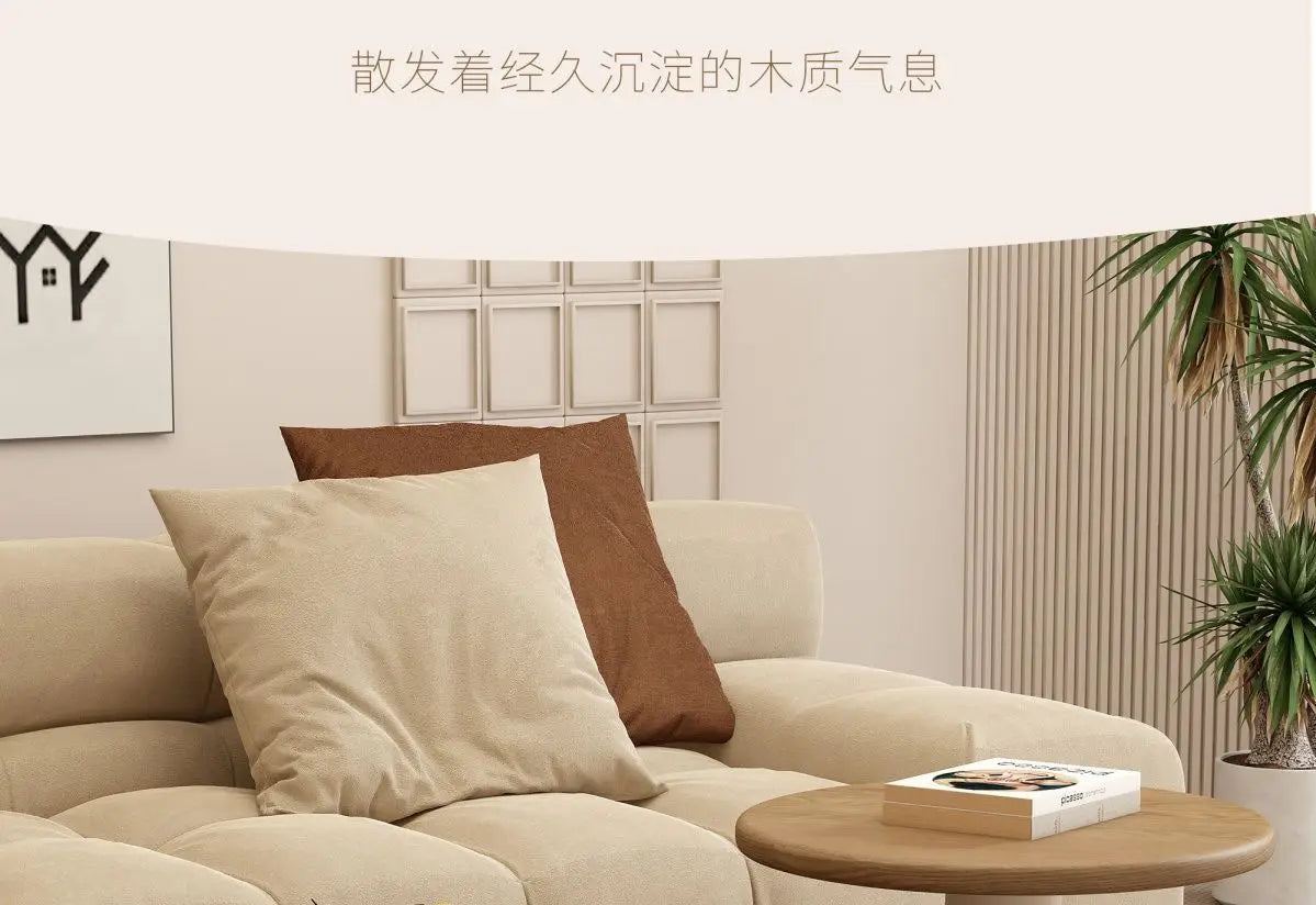 Cream style Martini coffee table, living room, small household, simple iron round shape