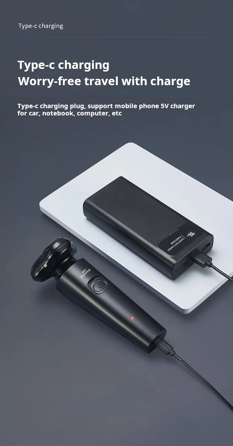 ZOZEN Electric Shaver Electric Razor Body Hair Clipper Cutting Shaving Machine for Men Women Beard Trimmer Washable Rechargeable