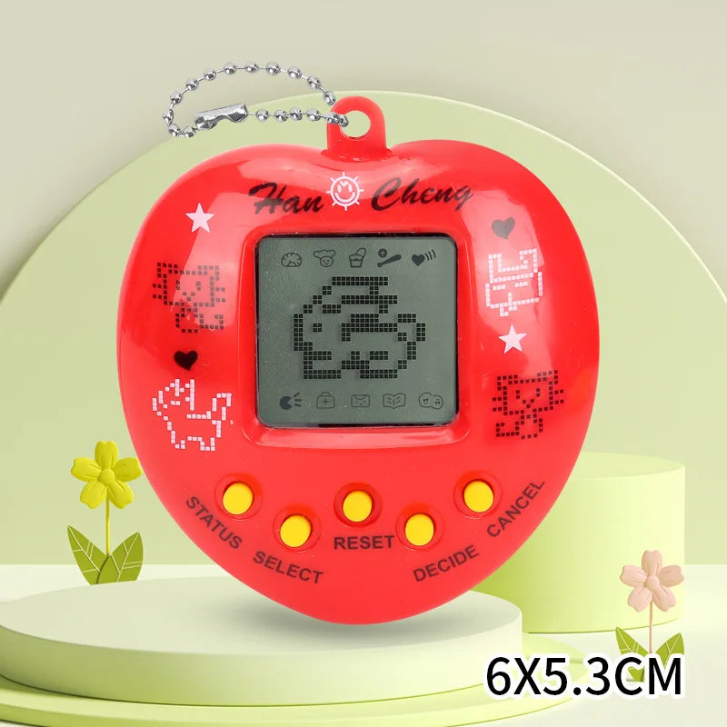 Hot Selling Electronic Pet Machines Handheld Mini Nostalgic Game Consoles Children'S Puzzle Toys, Hanging Decorations Gifts
