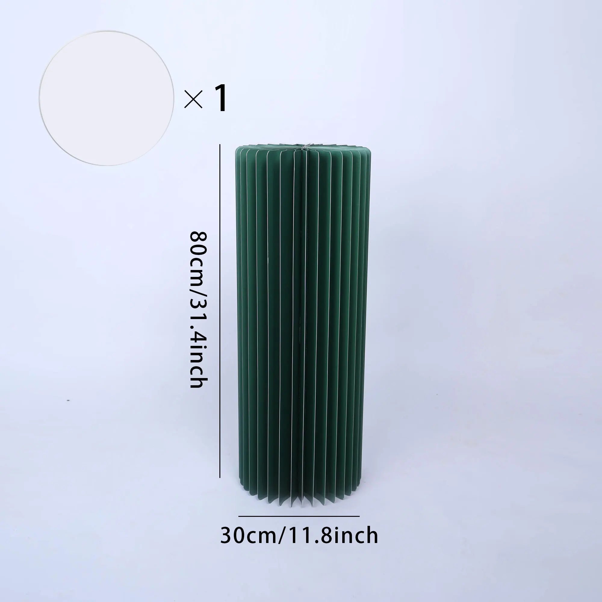 Buffet Risers Food Display Stand Round Table Cake Dessert Stand for Parties Foldable Paper Columns Display for Wedding Birthday