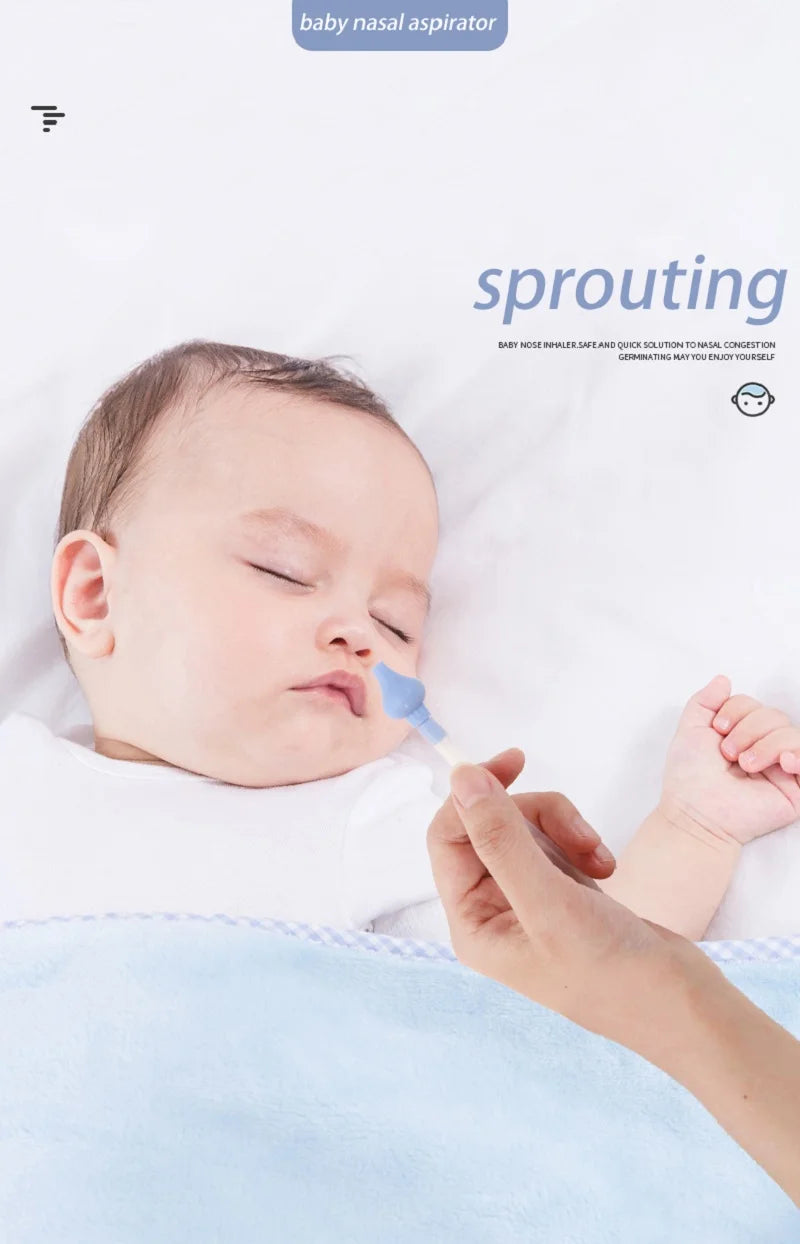 Nasal Aspirator Infant Nasal Suction Snot Cleaner Baby Mouth Suction Catheter Children Cleansing Sucker Nose Cleaning Tool Safe