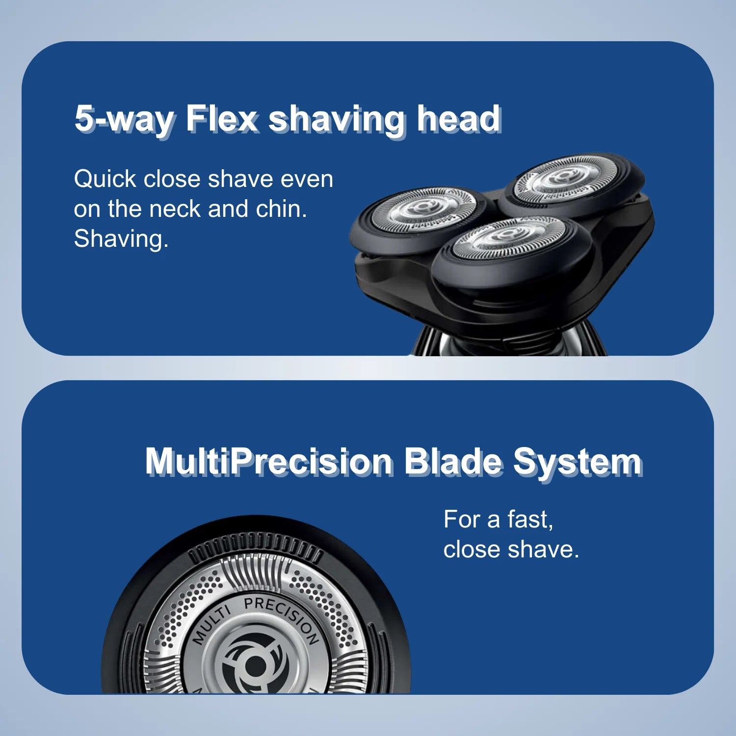 Philips Norelco Razor Shaver  series 5000 S5210, Wet & Dry, No original packaging, Quick Charge,  MultiPrecision Blade System