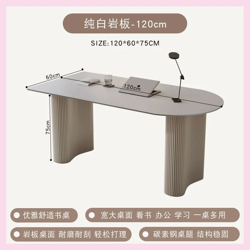 Modern Luxury Rock Slab Computer Desks Pliante Office Table Gaming Table Motion Study Room Desks Gaming Desk Computer Desk
