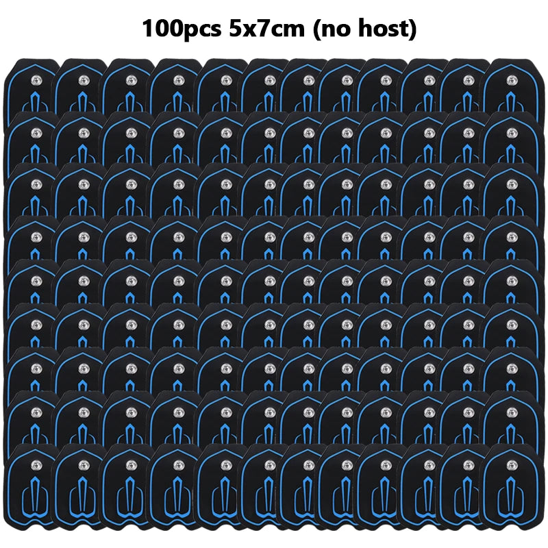 Electrode Pads Conductive Gel Physiotherapy Tens Therapeutic Pulse Pressure Electrical Compex Muscle Stimulator Massage Patches