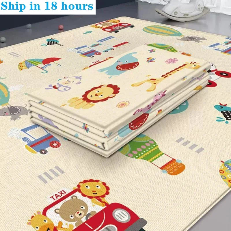 Foldable Baby Foam Play Mats 180cm X100cm Playmat Floor Mats Carpet XPE Mats Floor Crawling Rugs Mat Baby Mat Gift for Kids