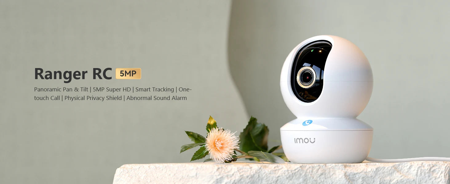 IMOU Indoor Wifi Camera Ranger RC 3MP 5MP One-touch Call Baby Montior Two Way Talk Security IP Camera Video Surveillance
