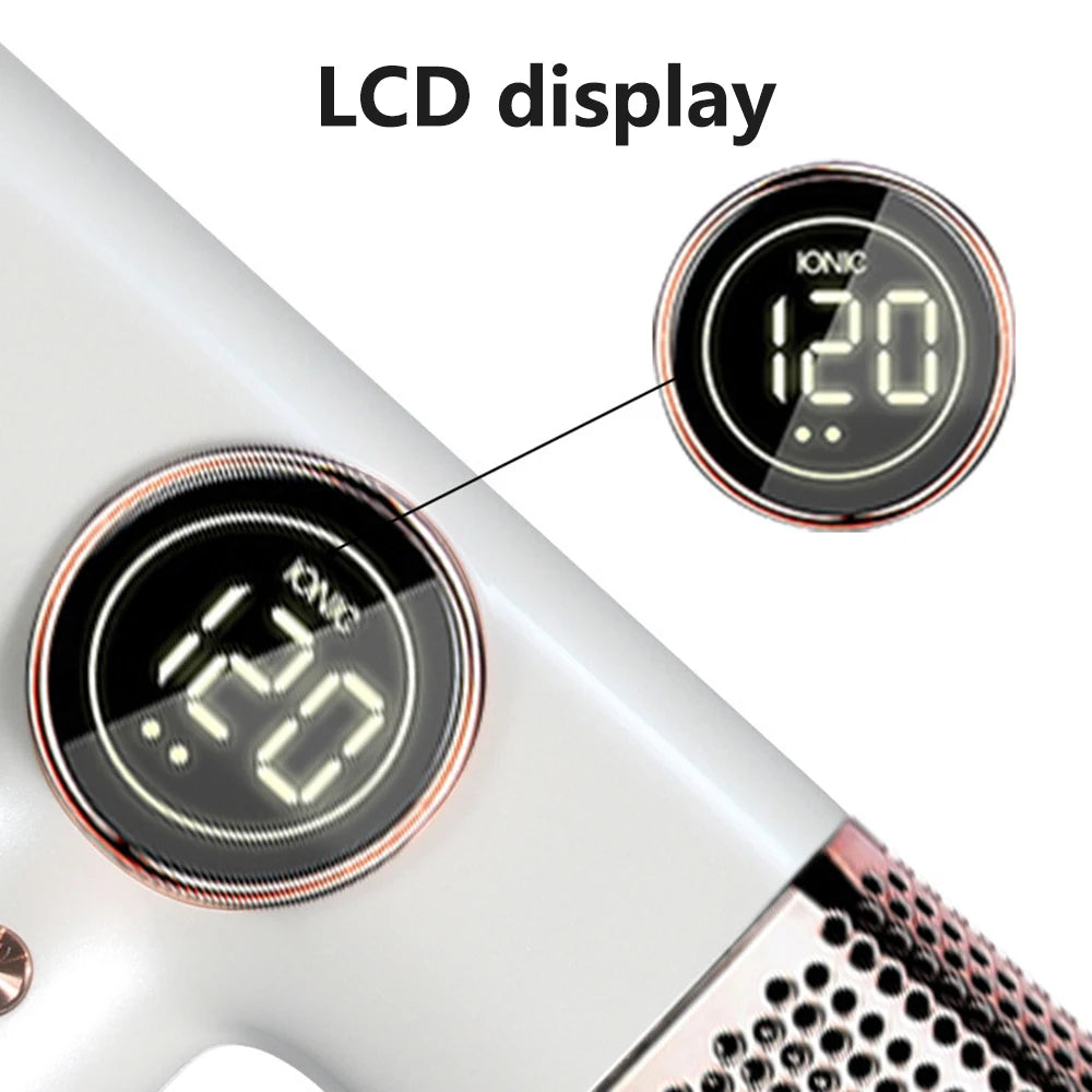 110000RPM Professional Hair Dryer Brushless Negative Ions Blow Dryer 1800W Powerful Lownoise 5 in 1 Salon Hair Airwrap Styler