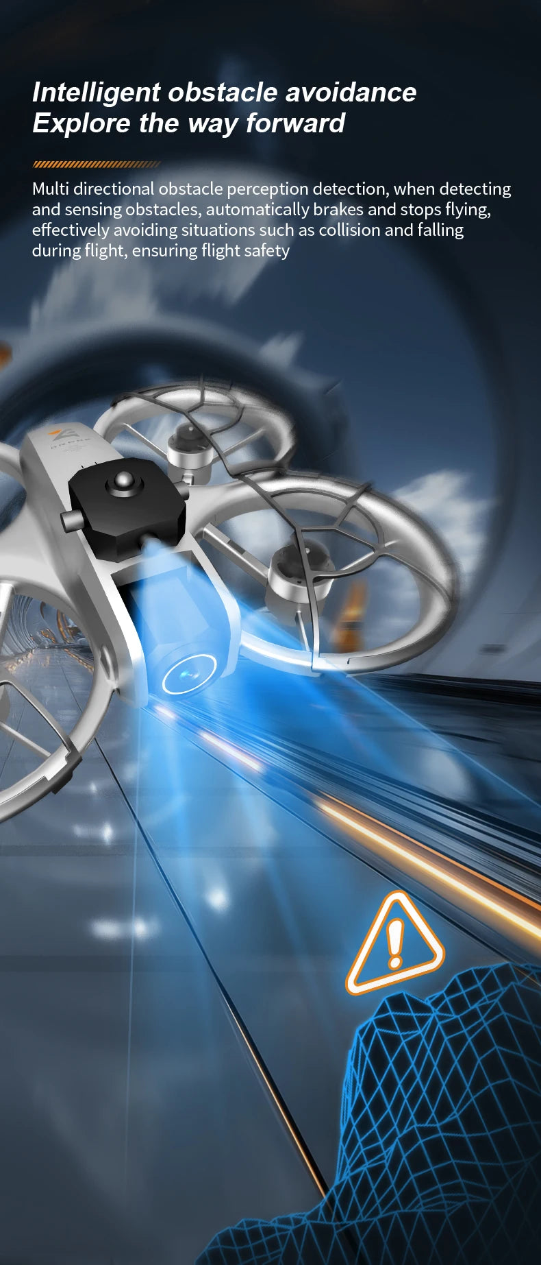 Professional Mini RC Drone 4K WIFI FPV HD Aerial Photography Brushless motor Optical Flow Positioning Dual Camera Quadcopter Toy