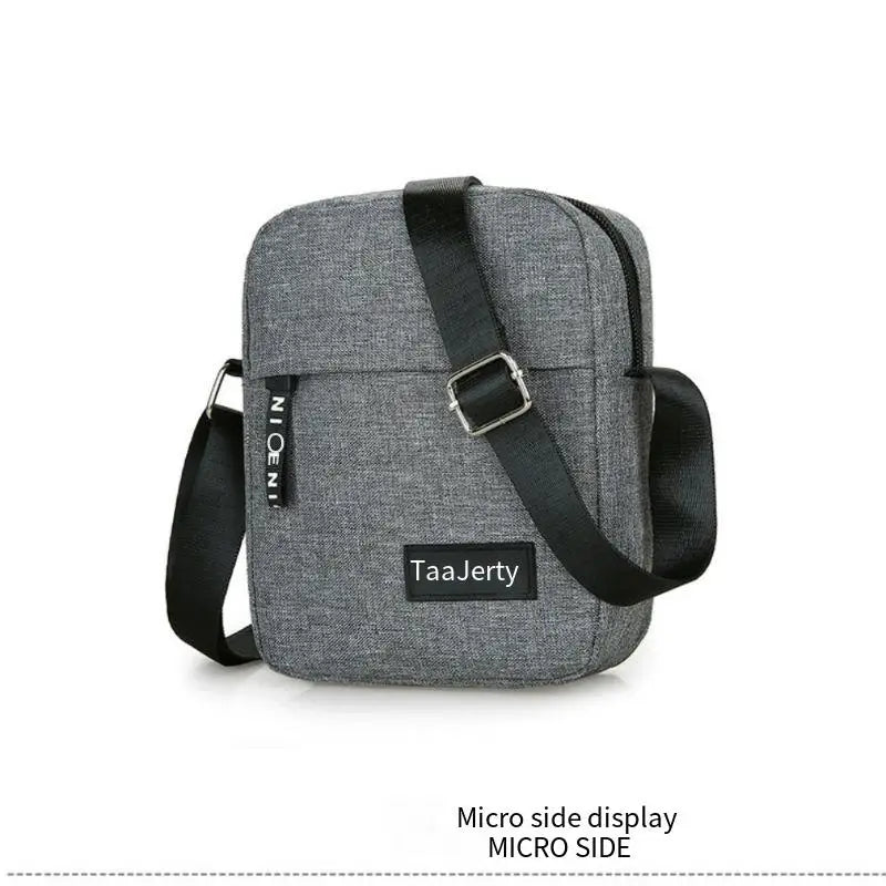 New men's crossbody bag, small crossbody bag, crossbody backpack, casual wallet, multi-functional business bag