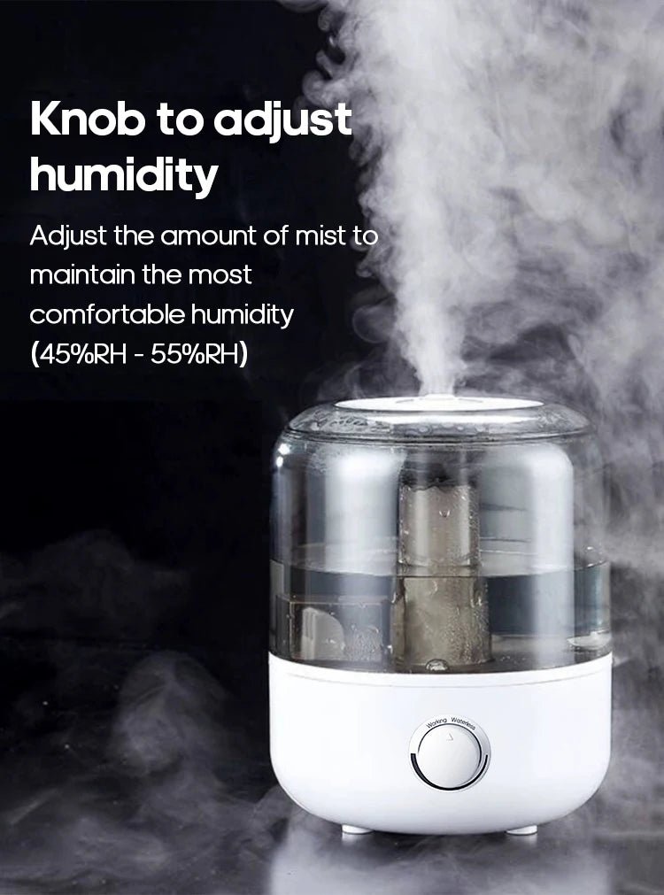 CK2 3L Professional Large Capacity Household Silent Air Humidifier Plant Spray Aroma Diffuser with Remote Control Timer