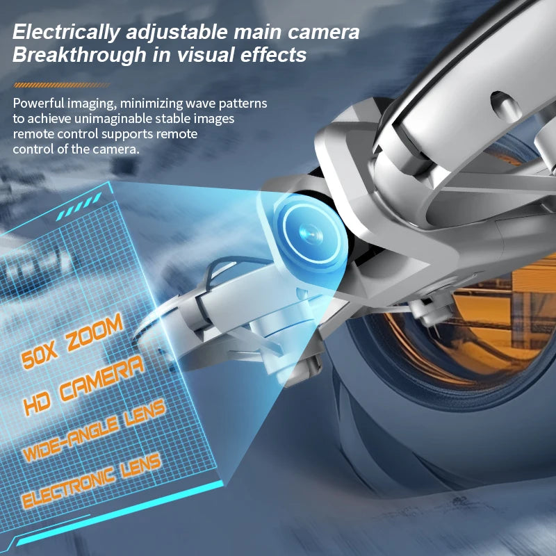 Professional Mini RC Drone 4K WIFI FPV HD Aerial Photography Brushless motor Optical Flow Positioning Dual Camera Quadcopter Toy