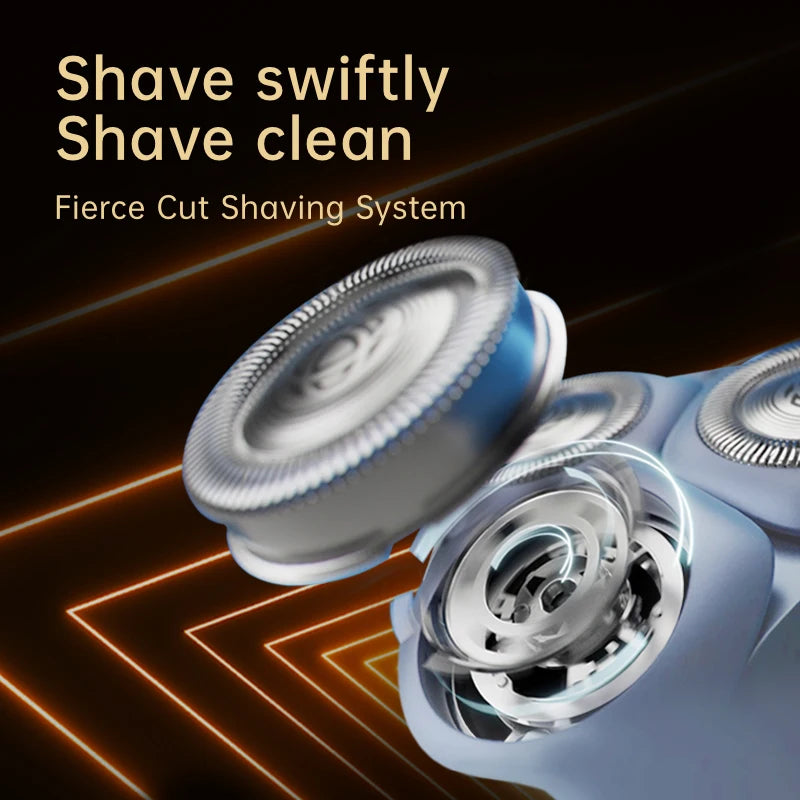 Philips New 3000 Series Electric Shaver Fast Shaving Flash Charging Men's Beard Trimmer Floating Head Intelligent Sensor Razor