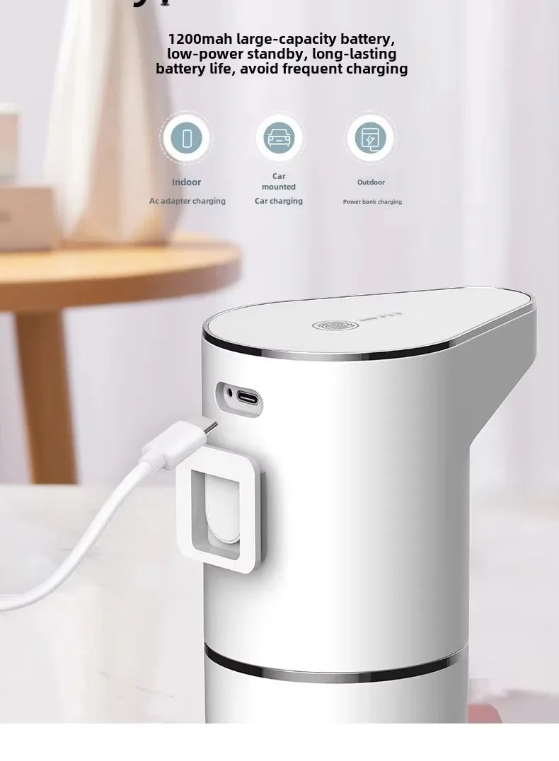 Xiaomi Intelligent Sensor Multi-Speed Contact-Free Wall-Mounted Vertical Hand Sanitizer Bubble Machine USB Charge Soap Dispenser