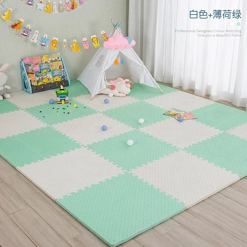16/18Pcs Baby Puzzle Floor Kids Carpet EVA Foam Baby Blanket Educational Toys Play Mat Rubber Crawling Mat playmat 30x30x1CM New