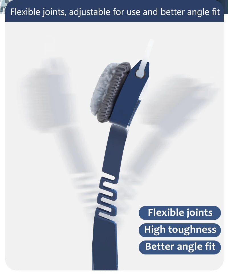 2 in 1 Window Mesh Screen Brush Window Cleaner Magic Broom Wiper Telescopic Long Handle Window Mop Squeegee Wiper Cleaning Tool