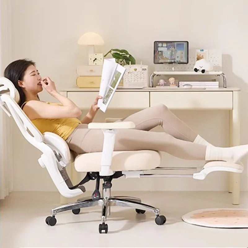 Study Playseat Office Chair Swivel Throne Ergonomic Bedroom Lazy Office Chair Computer Comfortable Nordic Mobilya Furniture