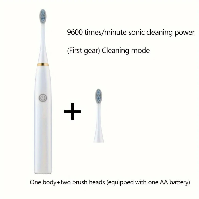 1pc Oral cleaning electric toothbrush, long-lasting intelligent automatic ultrasonic electric toothbrush