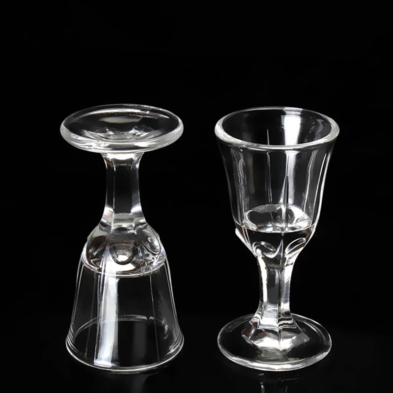 6pcs Shot Glass 10ml Small Capacity Glass Spirits Cup Goblet Spirits Cup Wine Dispenser Wholesale Drinkware Transparent Cups
