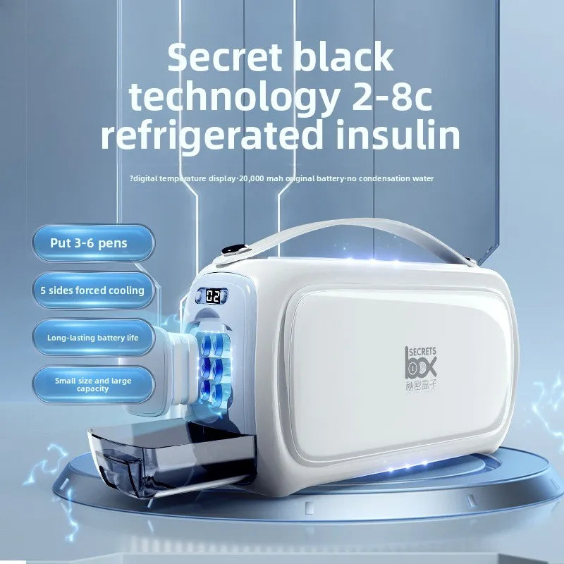 Refrigerated Box Portable Special Rechargeable Battery Portable Home Car Mini Small Refrigerator