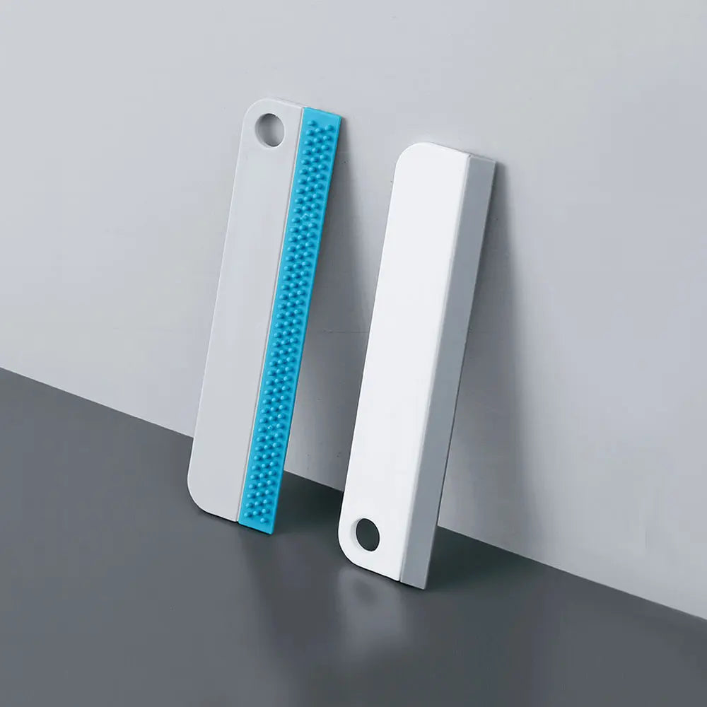 Soft Silicone Glass Wiper Scraper Window Cleaning Brush Kitchen Bathroom Glass Cleaning Tools for Car Mirror Cleaner Squeegee