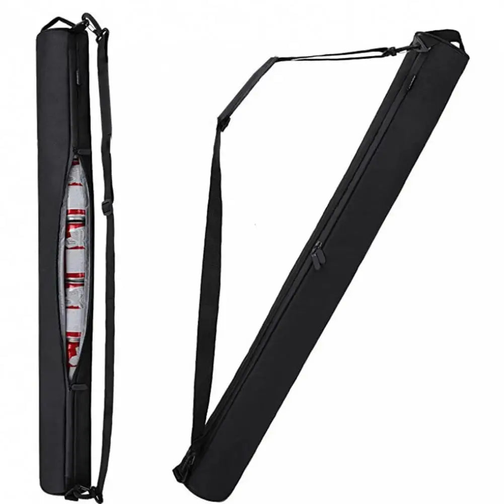 Golf Beer Cooler Bag 7 Can Insulated Sleeve Waterproof Oxford Cloth Thermal Insulation Portable Shoulder Bag Cooler Bag