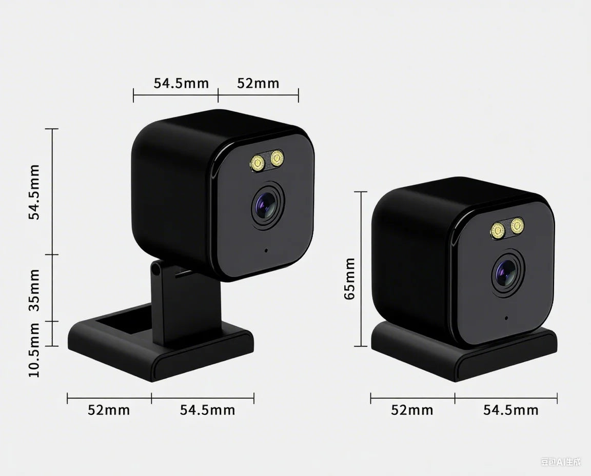 5MP Tuya Magnetic Camera Wireless Mini Color Night Vision Wifi Baby Monitor Cam Outdoor Wateproof CCTV Video Surveillance Camera