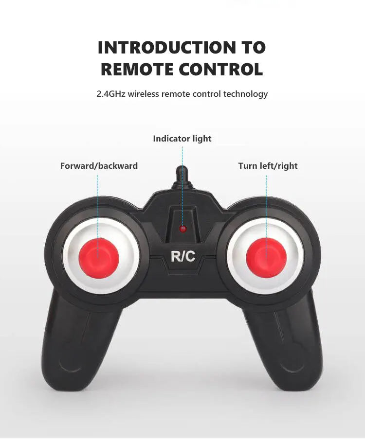 RC Car Stunt Drift Soft Big Sponge Tires Buggy Vehicle Model Radio Controlled Machine Remote Control Toys For Boys Gifts Indoor