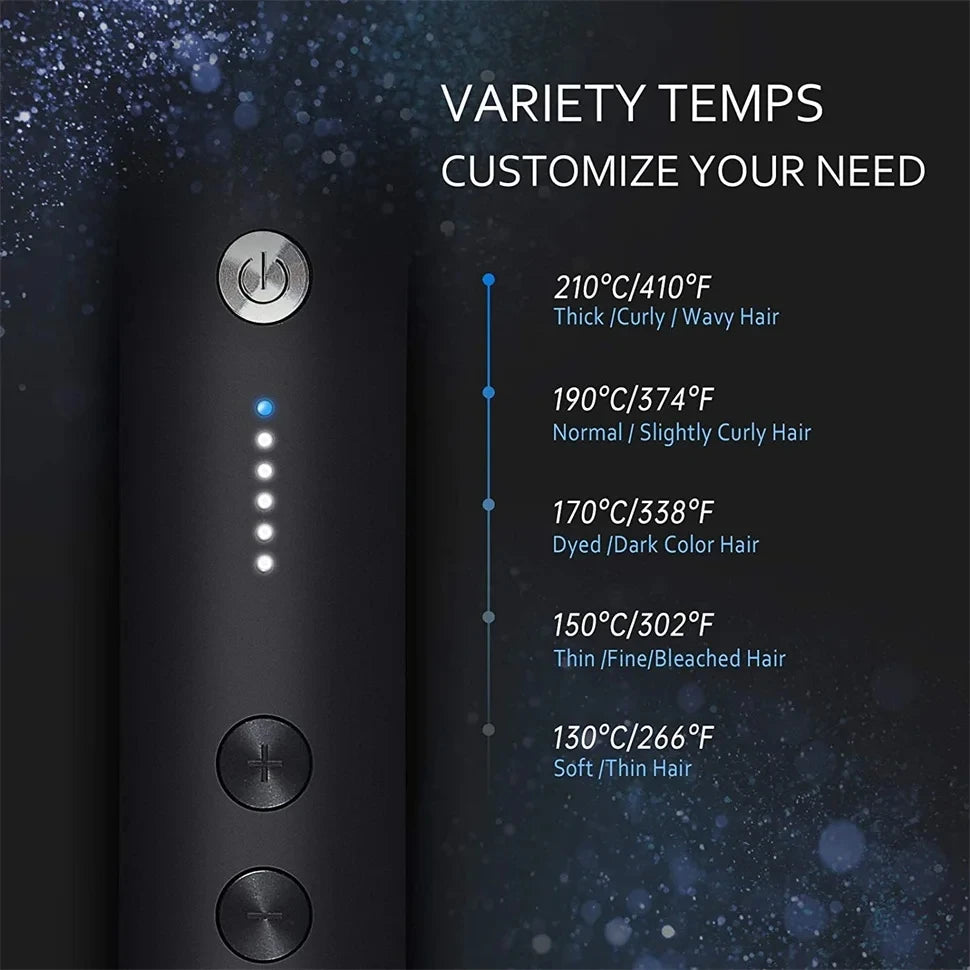 Negative Ion Straight Hair Comb Does Not Damage Hair Home Straight Board Clip Straight Dual-Use Anti Scald Straight Hair Tool