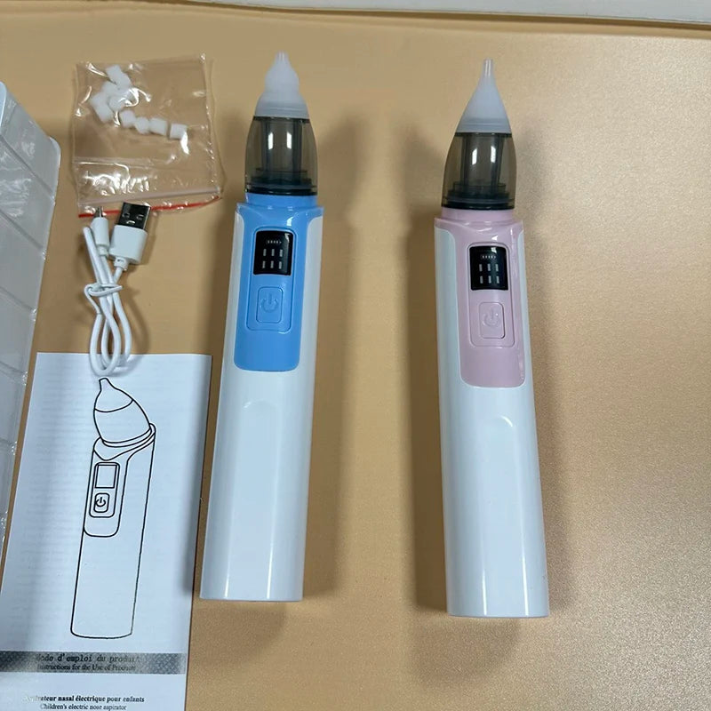 2025 New Pattern Baby Electric Nasal Aspirator for Newborn Charging Version Suction Tool to Prevent Nasal Congestion