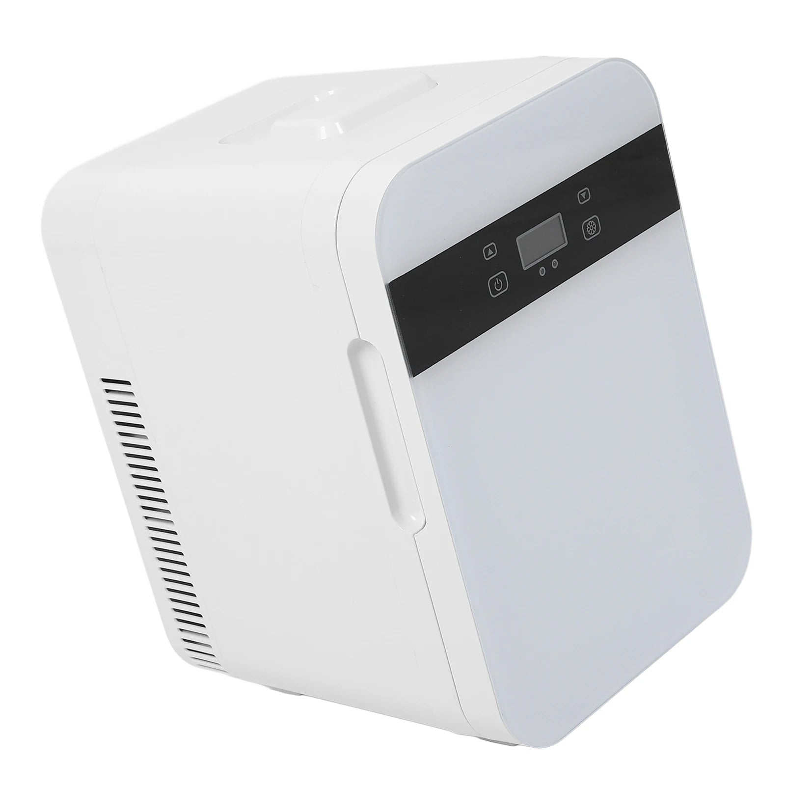 12L Small Fridge Multifunction Efficient Dual Core Digital Display Silent Portable Refrigerator for Bedroom Car Dorm Office