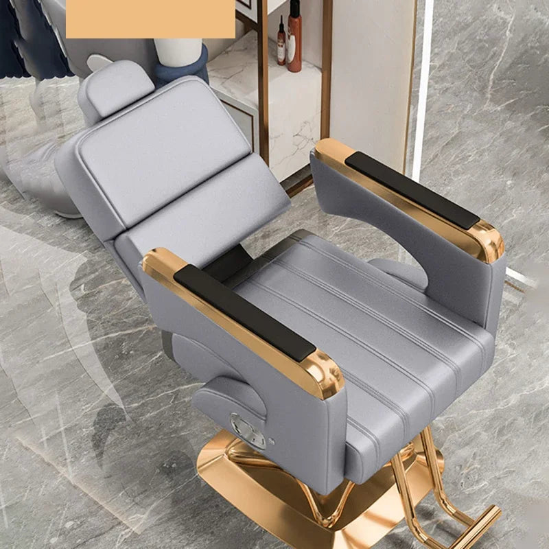 Barber Shop Barber Chair, 360° Rotatable, Hydraulic Lift Chairs, New Design, Customizable Hair Salon Store Furniture Wholesale