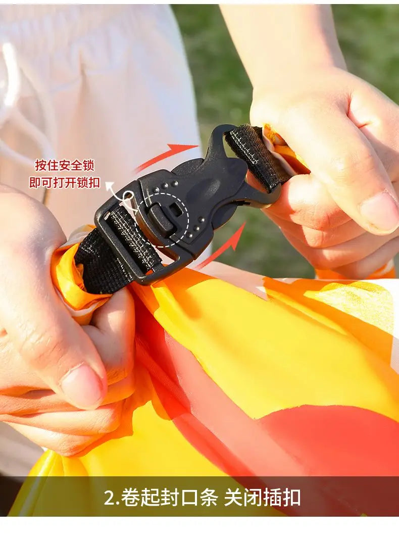 Outdoor Lazy Non Inflatable Sofa Folding Portable Air Cushion Bed Picnic Camping Yellow White Air Bed