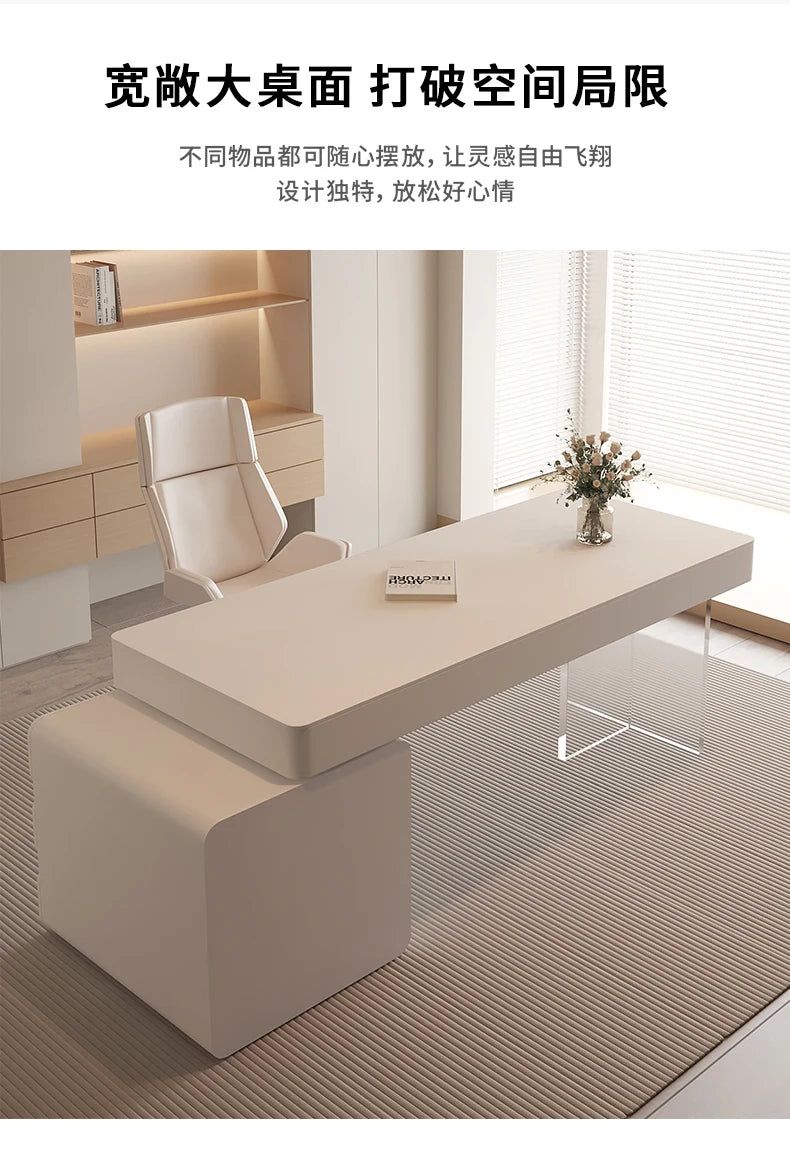 Modern Luxury Rock Slab Computer Desks Pliante Office Table Gaming Table Study Motion Room Desks Gaming Desk Computer Desk