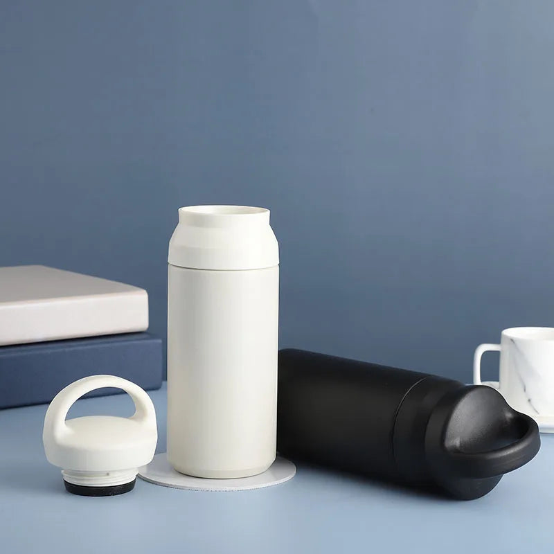 350/500ml Stainless Steel Thermal Water Bottle High-capacity Protable Vacuum Tumbler Durable Thermos Insulated Filter Drinkware