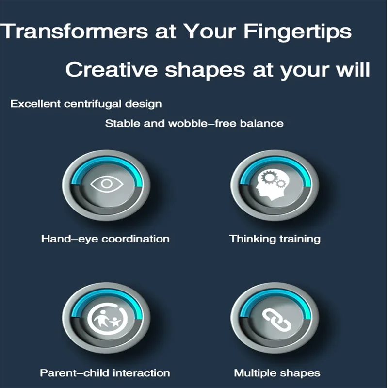 Deformed Fidget Spinner Chain Toys For Children Antistress Hand Spinner Vent Toys Adult Stress Relief Fidget Sensory Gyro Gift