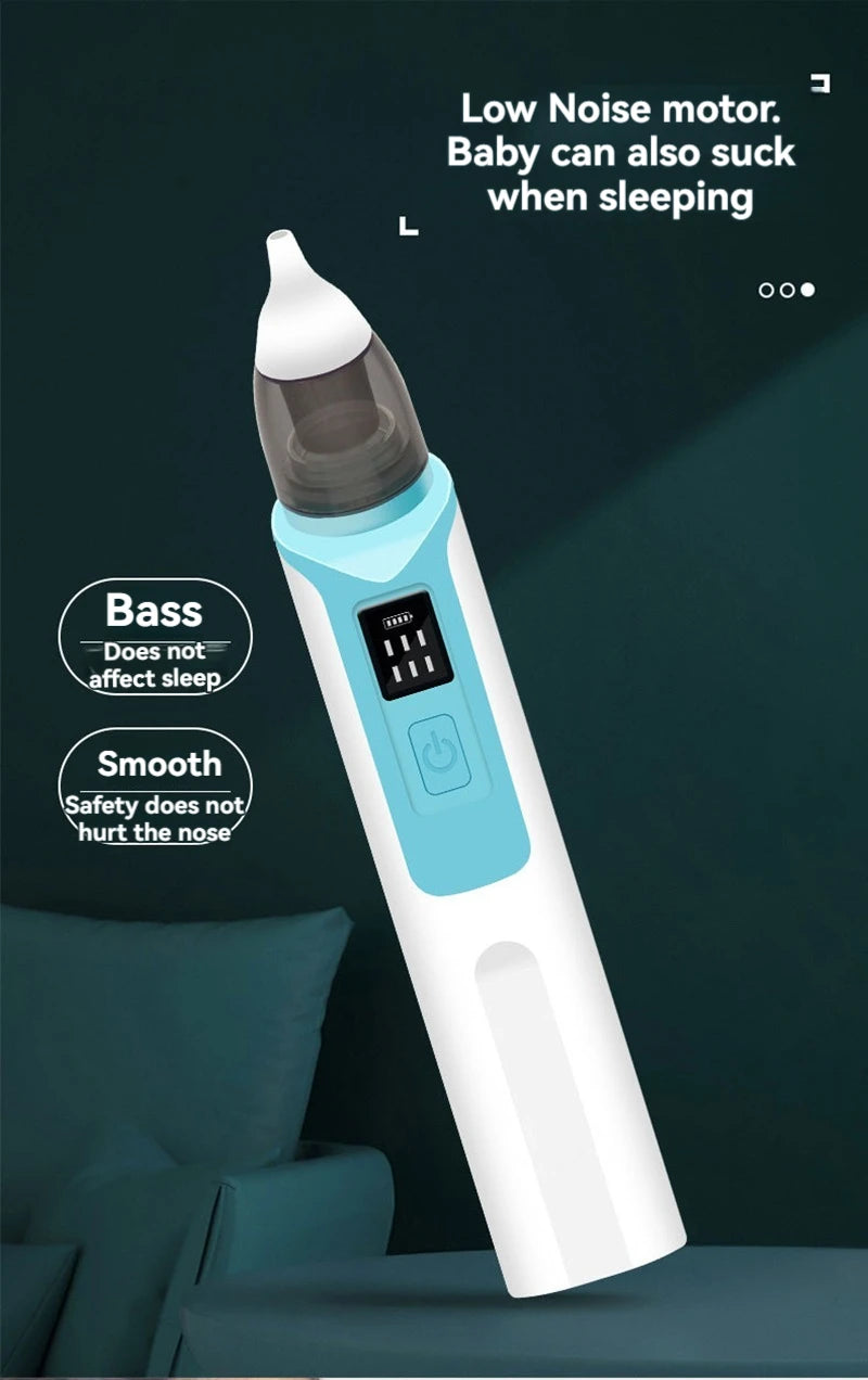 2025 New Pattern Baby Electric Nasal Aspirator for Newborn Charging Version Suction Tool to Prevent Nasal Congestion
