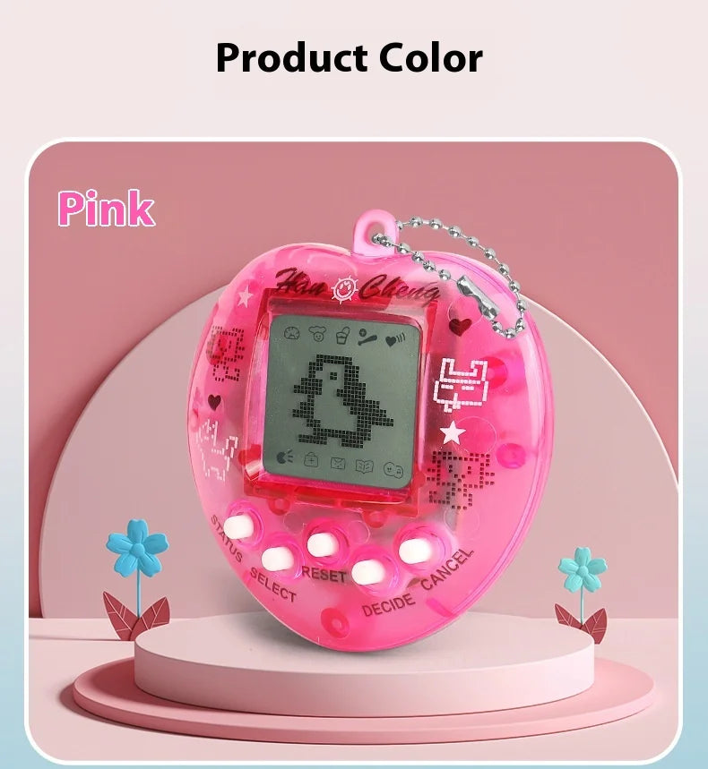 Hot Selling Electronic Pet Machines Handheld Mini Nostalgic Game Consoles Children'S Puzzle Toys, Hanging Decorations Gifts