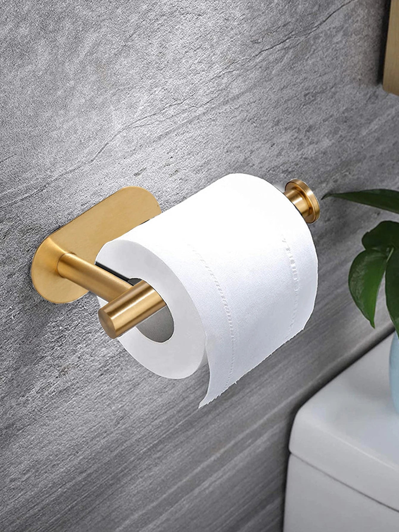 1~2PCS Toilet Paper Rack Bathroom Paper Towel Holder Adhesive Absorbent Paper Dispenser WC Kitchen Hardware Storage Accessories